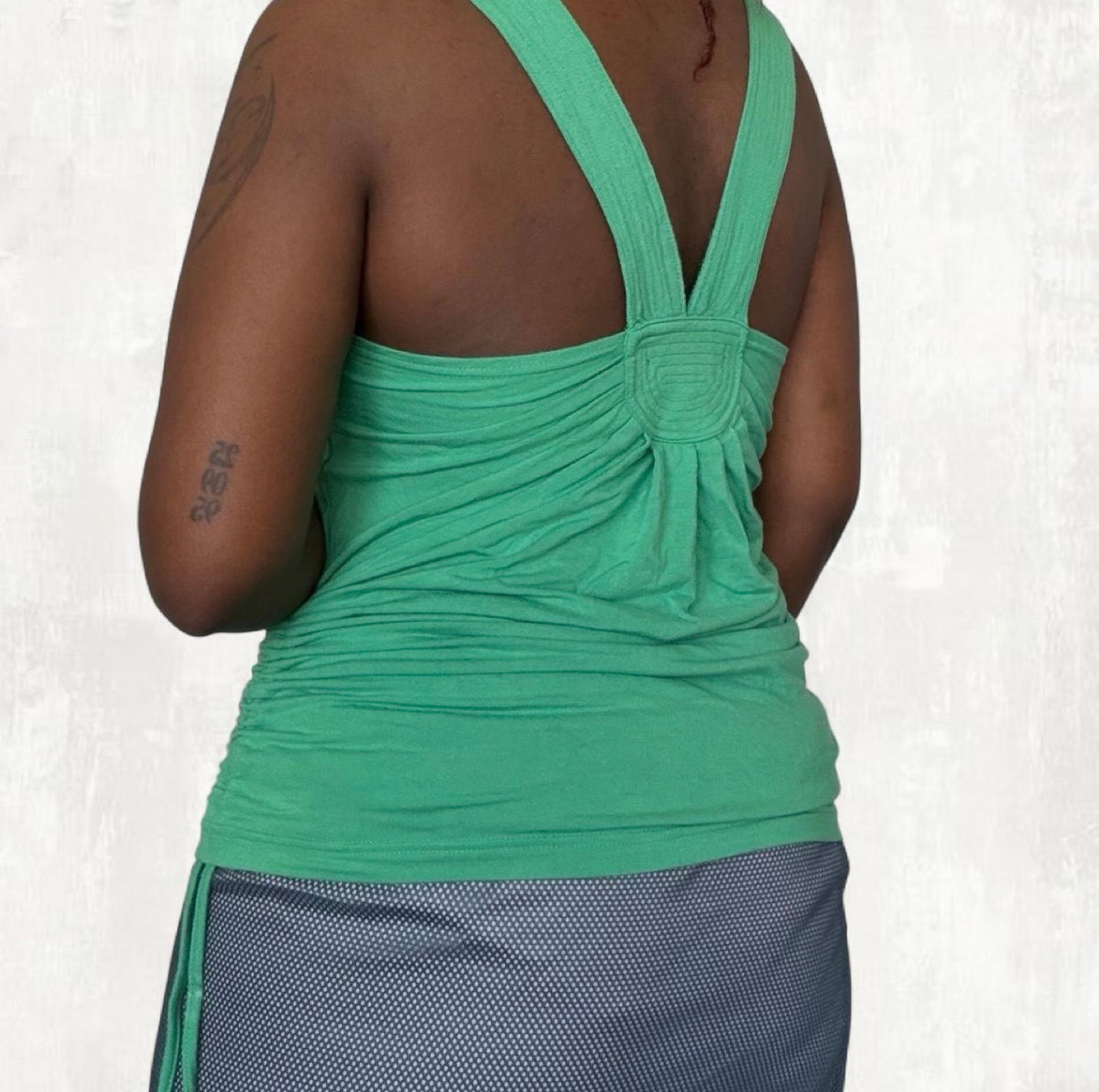 Diesel Green Halter Top - L