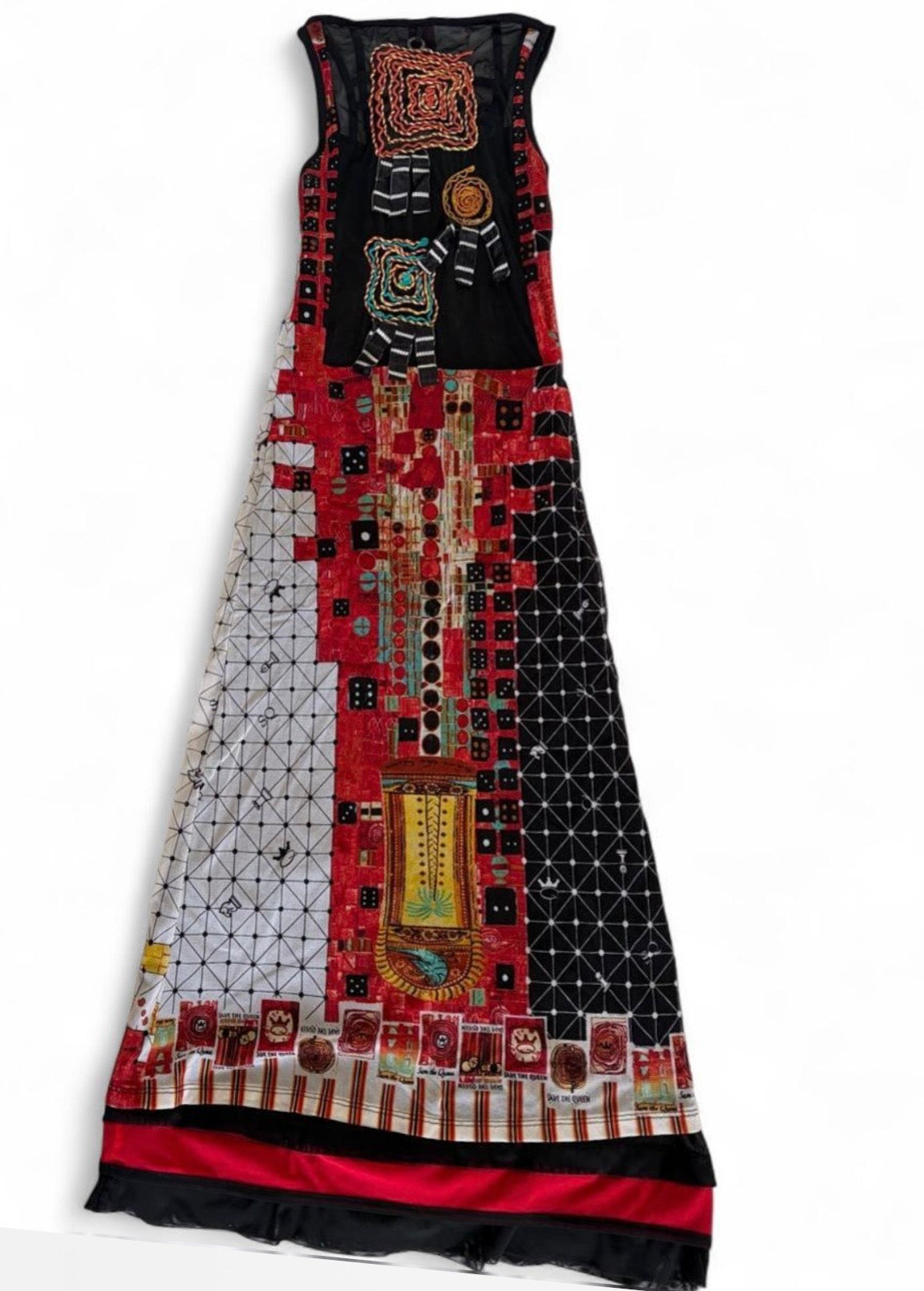 Save the Queen Maxi Dress - S
