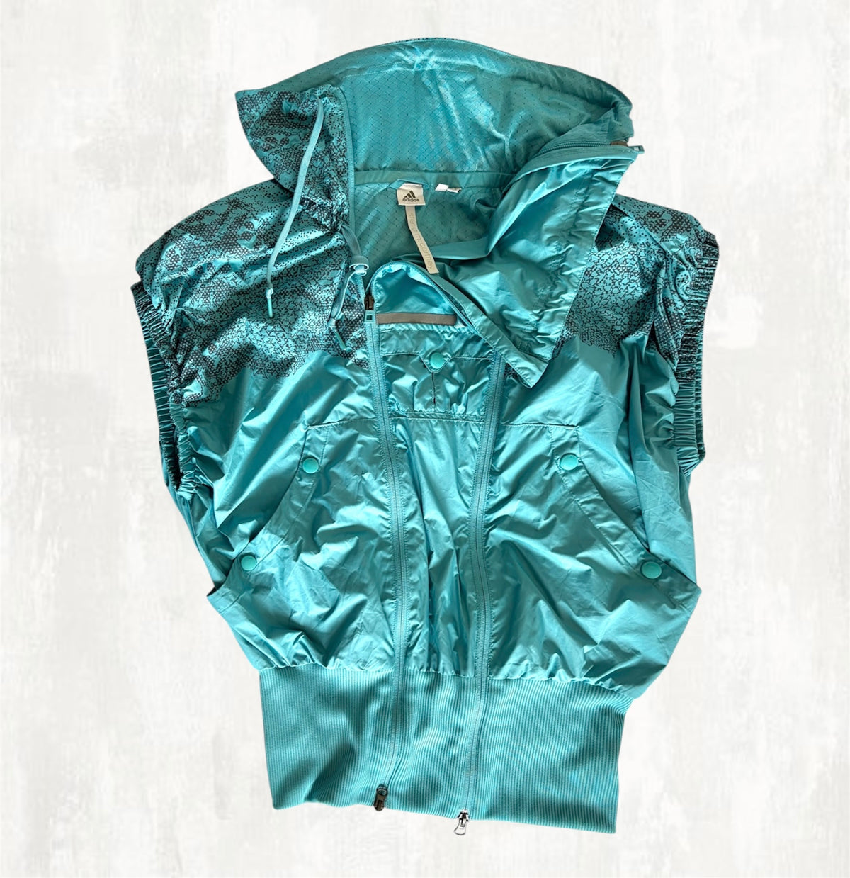 Adidas By Stella McCartney Turquoise Windbreaker - M