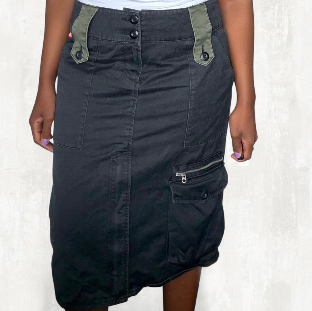 Miss Sixty Cargo Skirt - L