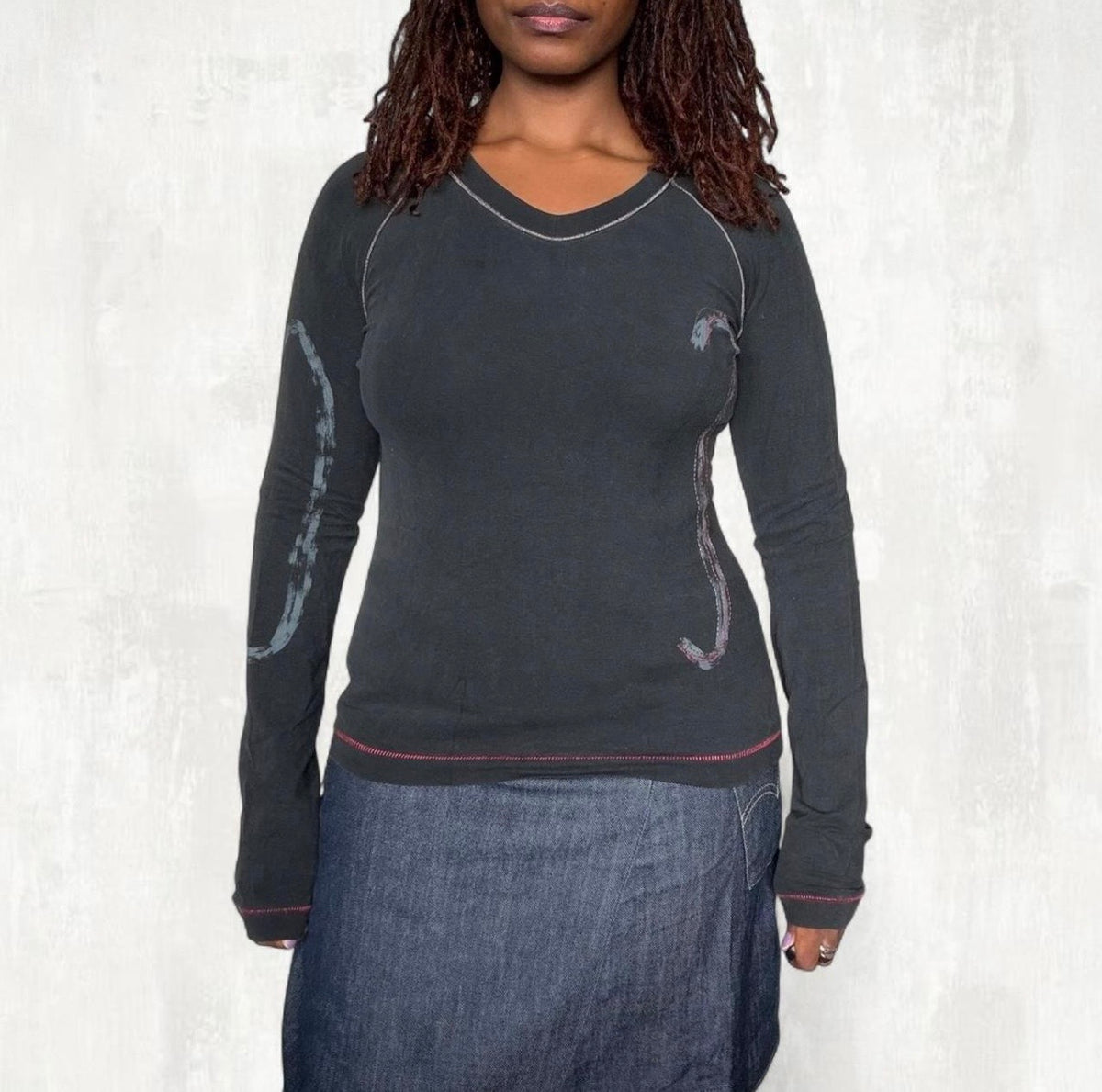 Cop Copine Graphic Top - S