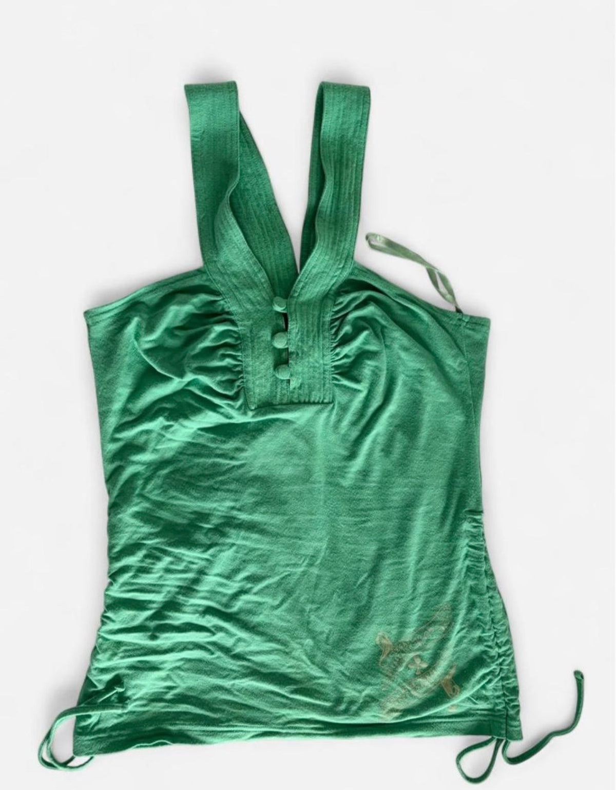 Diesel Green Halter Top - L
