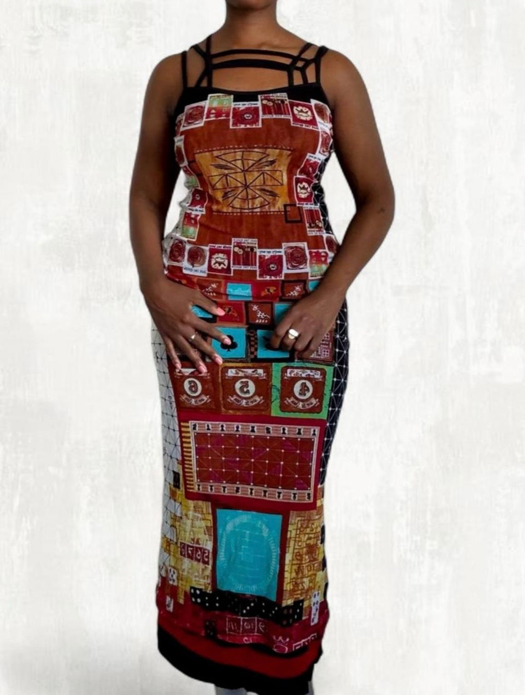 Save the Queen Maxi Dress - S