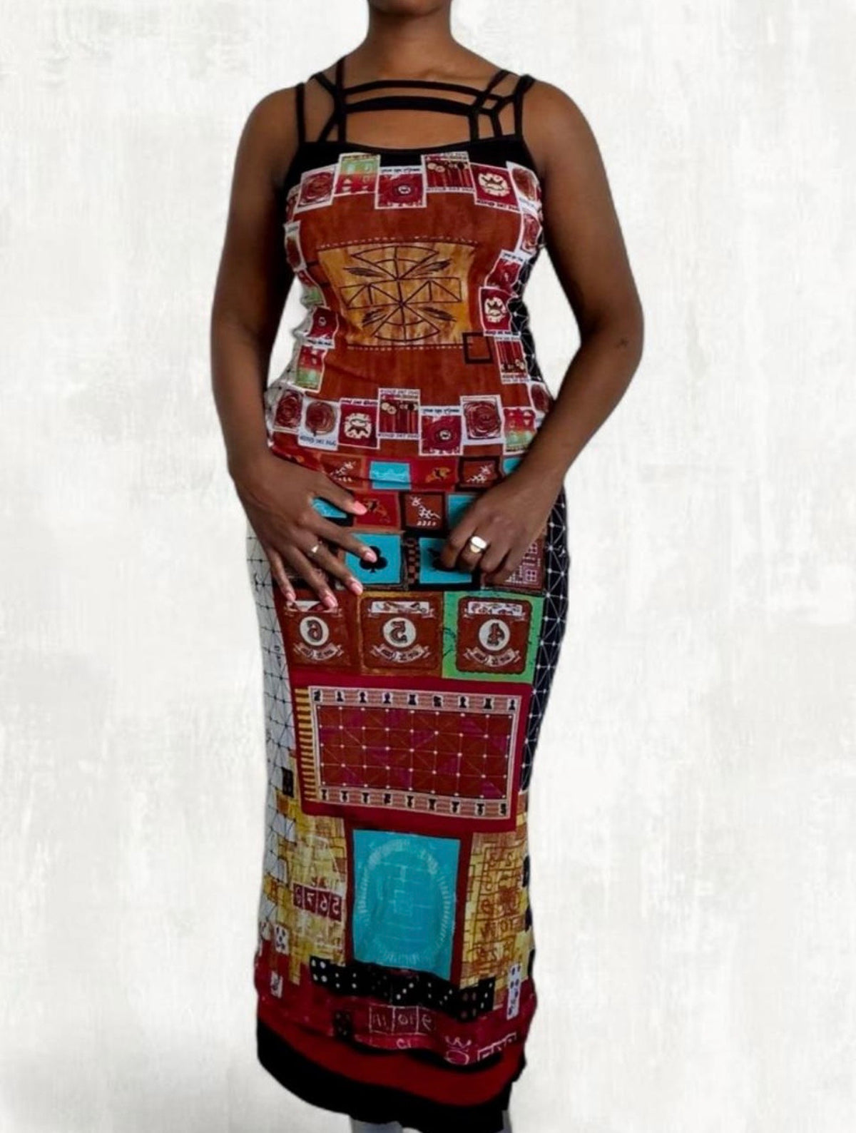 Save the Queen Maxi Dress - S