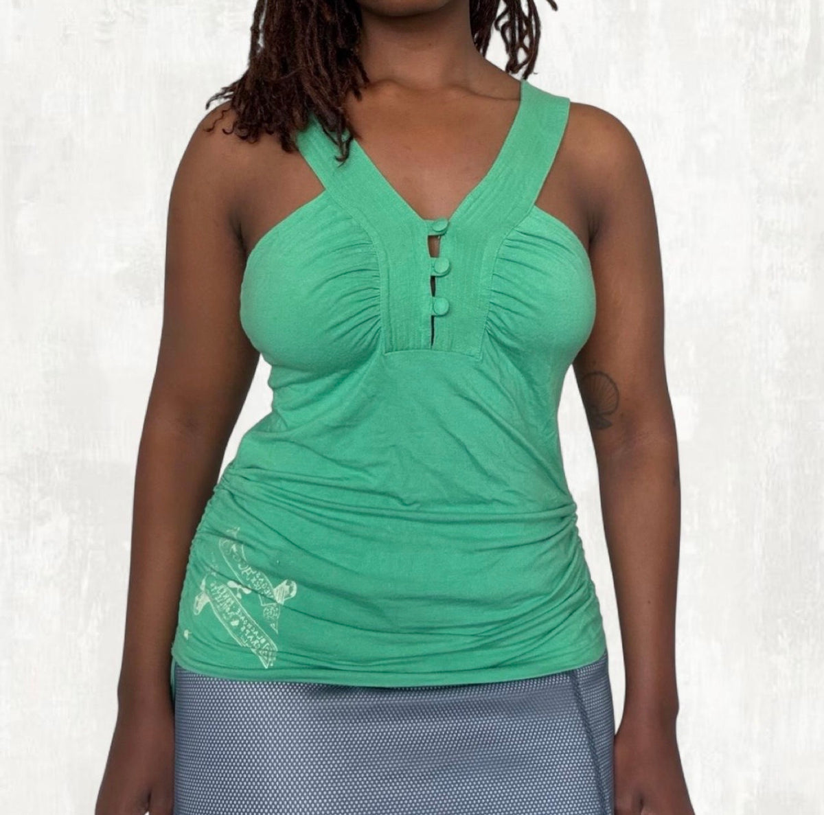 Diesel Green Halter Top - L