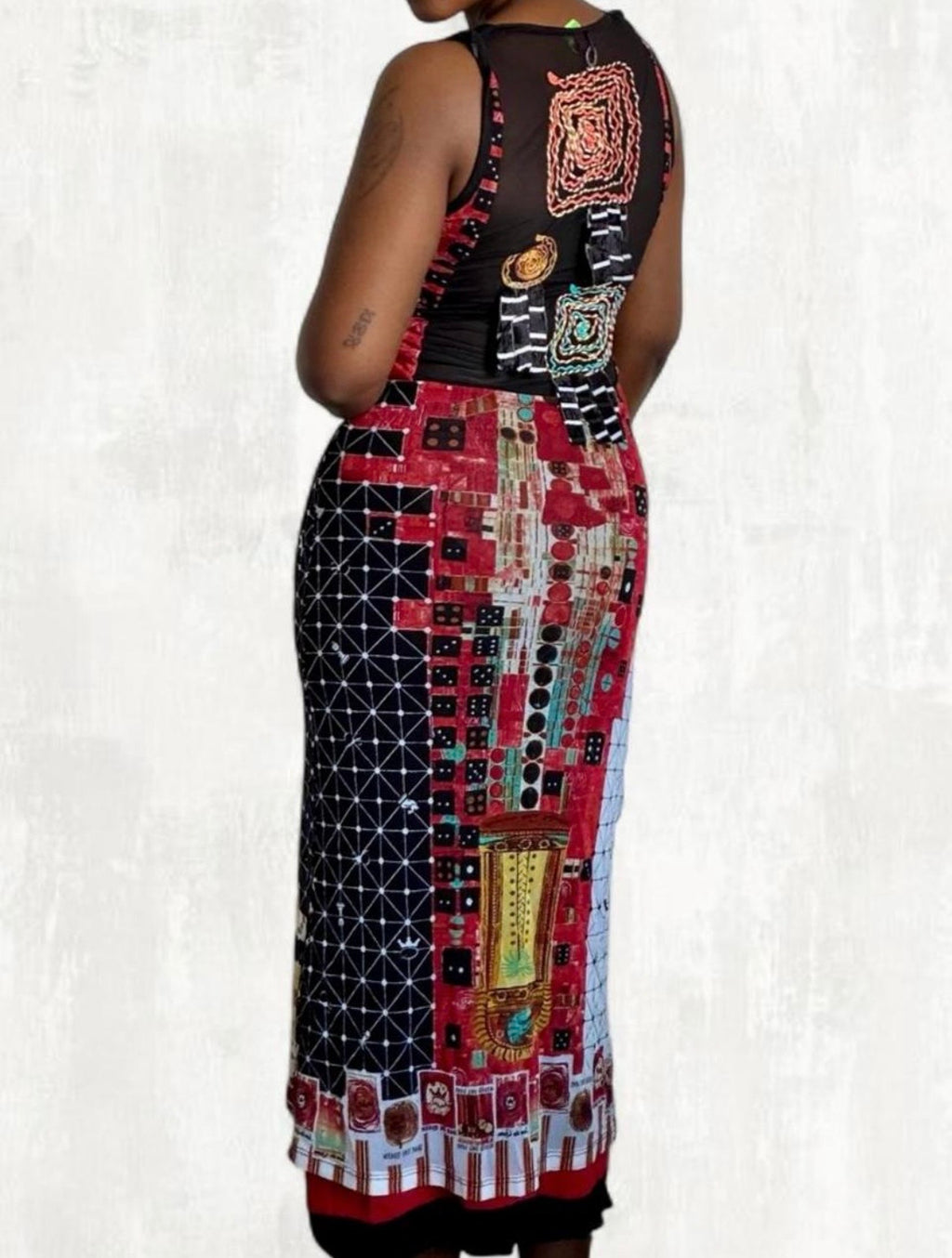 Save the Queen Maxi Dress - S