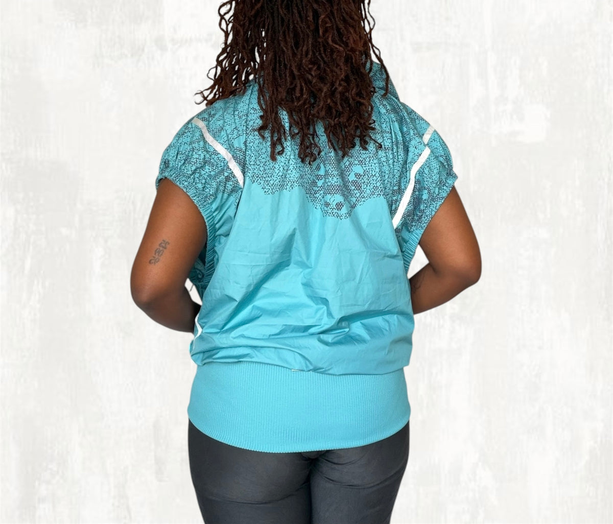 Adidas By Stella McCartney Turquoise Windbreaker - M