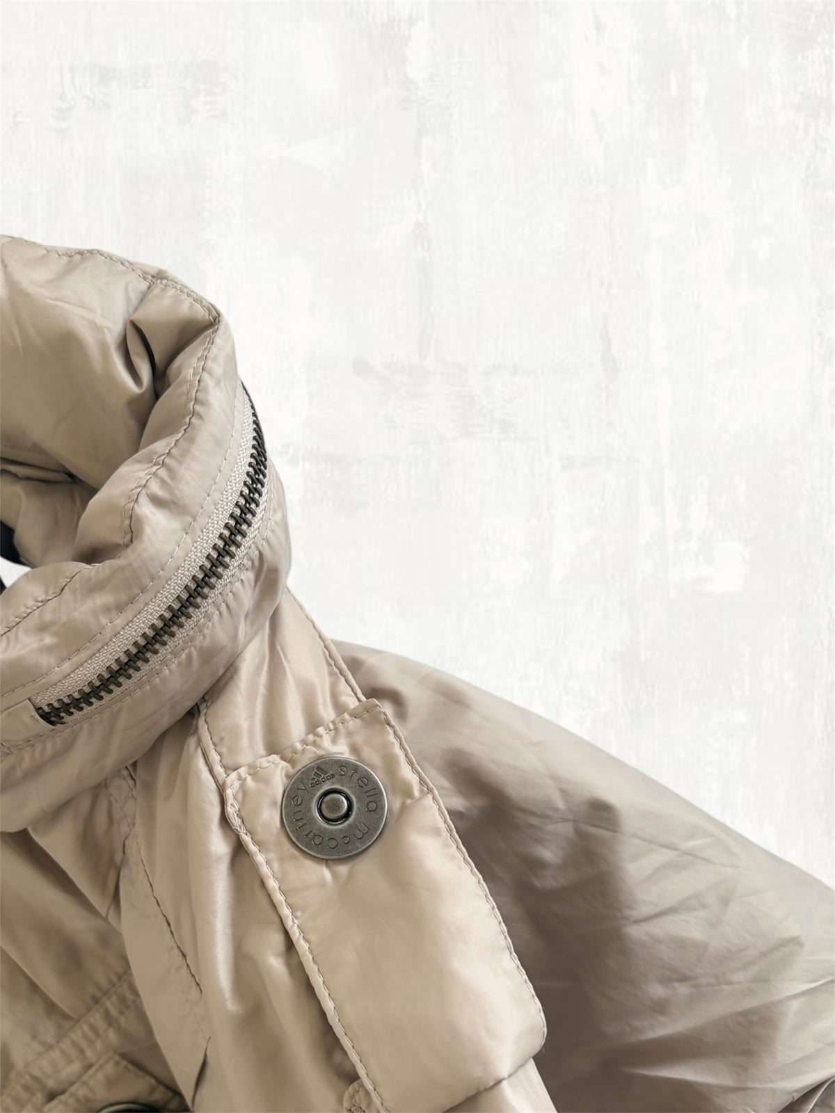 Adidas by Stella McCartney Beige Windbreaker - S