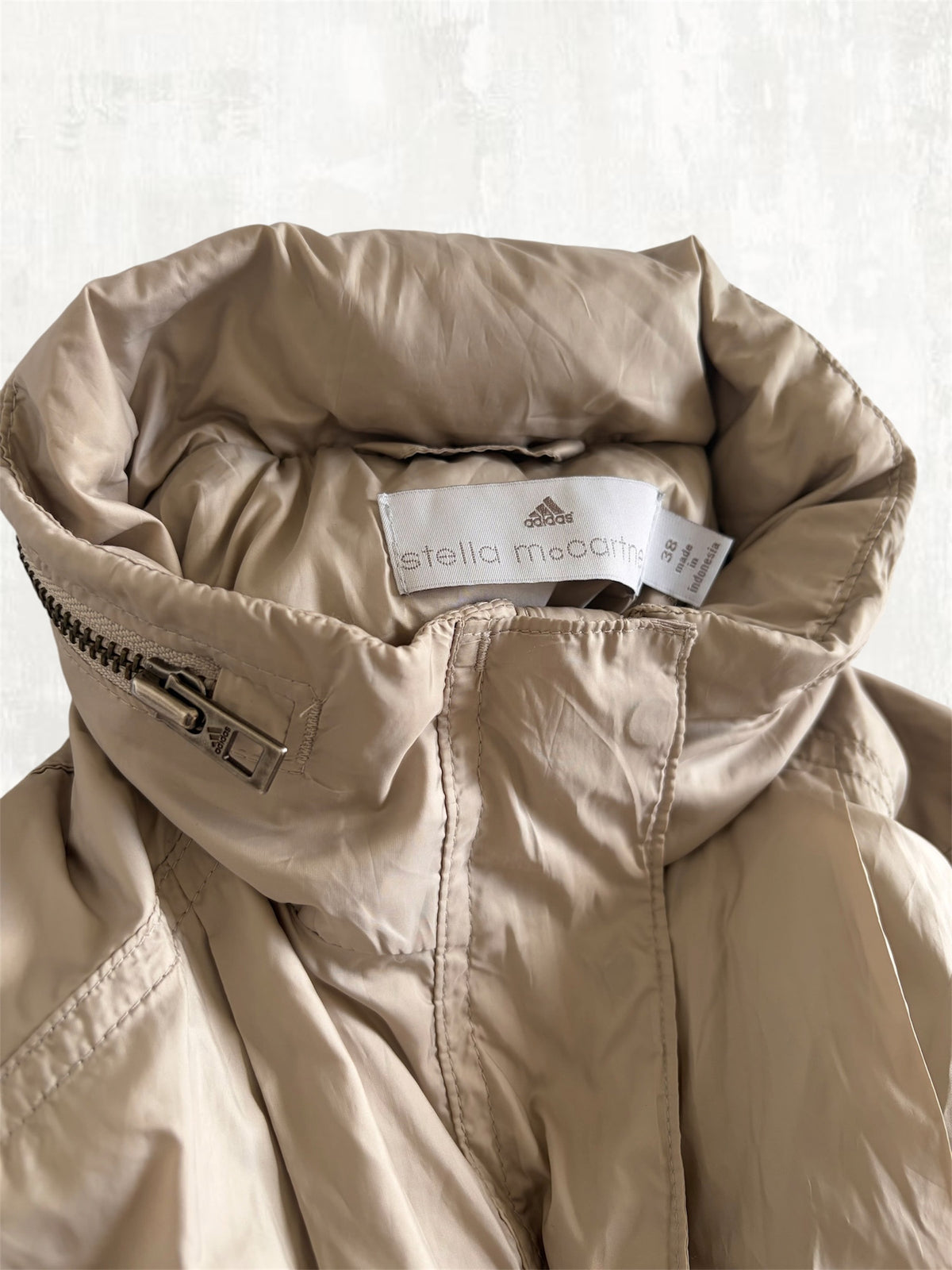 Adidas by Stella McCartney Beige Windbreaker - S