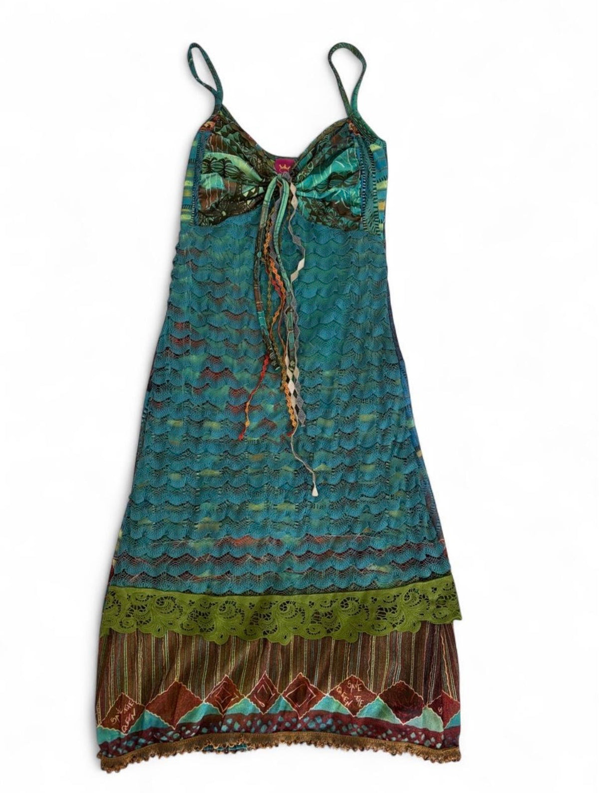 Save the Queen Midi Dress - M